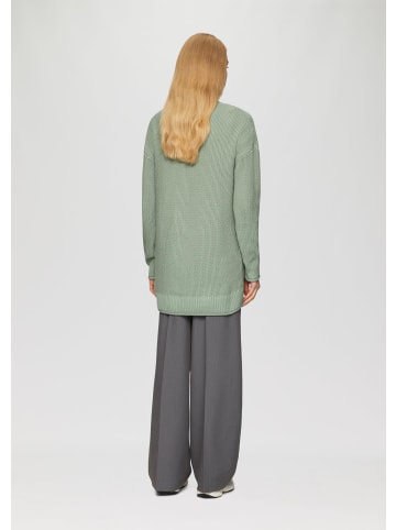 QS Strickjacke in 7219_salbeigrün