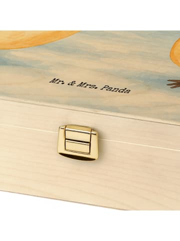 Mr. & Mrs. Panda Tee Box Pinguin Liebe Design ohne Spruch in Weiß