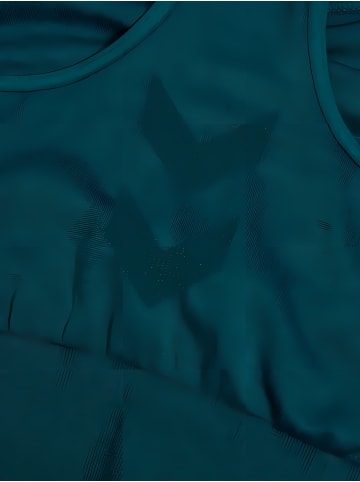 Hummel Sportshirt "Tif Seamless Sports Top" in Blau