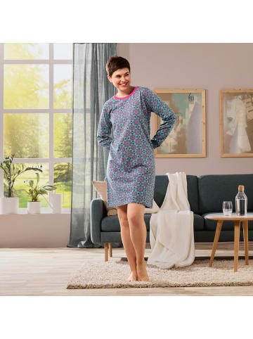 REDBEST Single-Jersey Nachthemd in türkis
