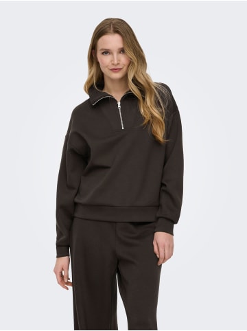 Only Play Sweatshirt in Chocolate Torte