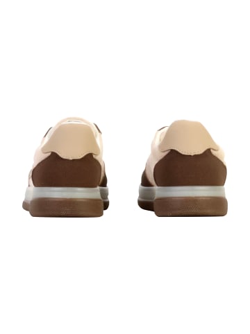 Poti Pati Supermodische Low-Top-Sneaker mit Schnürung Braun