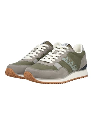 Napapijri Sneaker in Grau/Grün