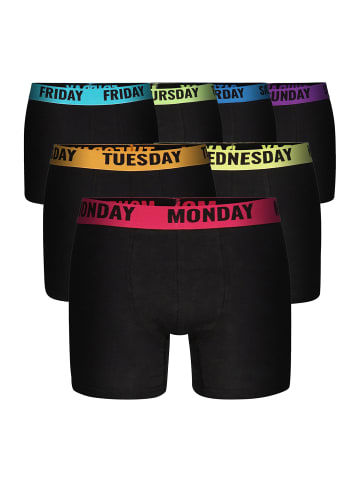 Happy Shorts Retroshorts Monday Sunday in Schwarz