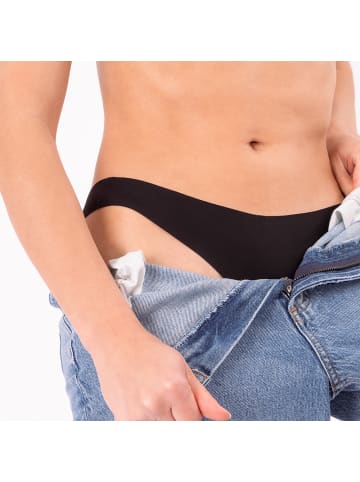 Occulto 5er Pack Seamless Tanga Ravenna in 5Blk L