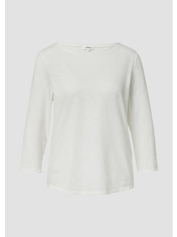 s.Oliver T-Shirt in 0210_ecru