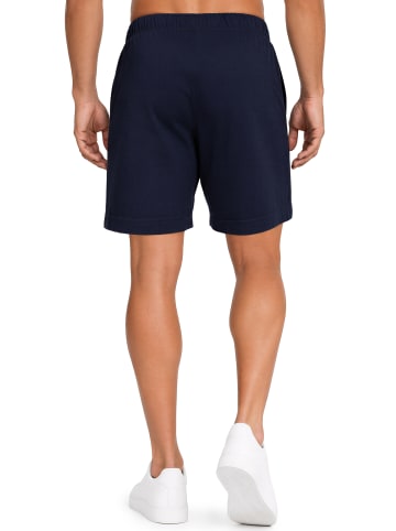 Reichstadt Herren Regular Fit Shorts Mid Waist in Purplish Blue