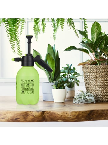 relaxdays 2 x Drucksprüher in Grün/ Schwarz - 2 l