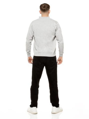 Stark Soul® Sweatjacke in grau melànge