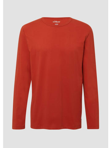 s.Oliver T-Shirt in 3529_mohnrot