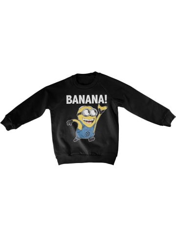 Minions Kinder Sweatshirt in Schwarz