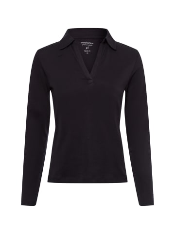 brookshire Langarmshirt in schwarz