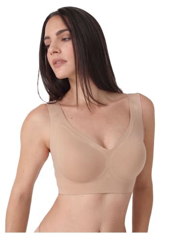 Sassa 2er Pack Bustier in sand-black