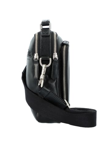 PICARD Buddy Schultertasche Leder 23 cm in schwarz