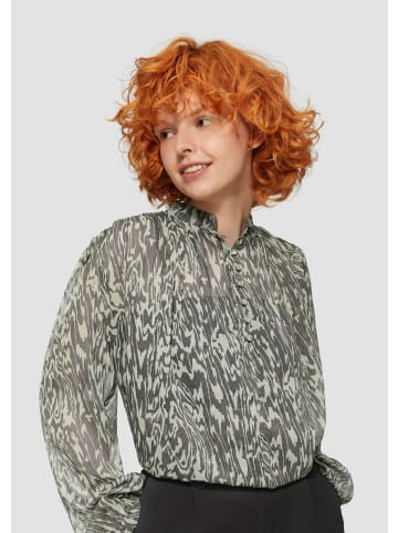 QS Bluse langarm in Grün