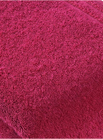 Vossen 2er Pack Badetuch in cranberry