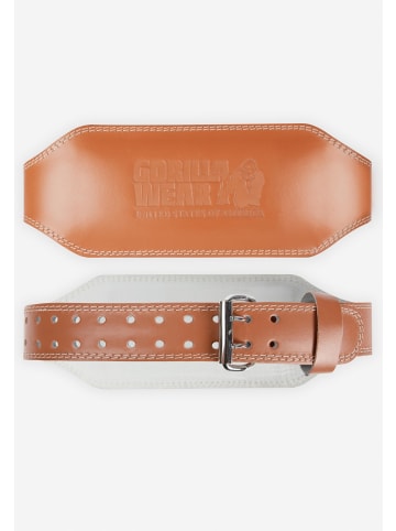 Gorilla Gewichthebergürtel - Frauen 6 Zoll - Braun