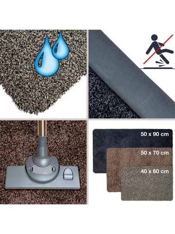 WohnDirect Fußmatte, Türmatte MAGIC DOORMAT in Grau