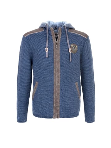 Spieth & Wensky Strickjacke DAKAR in blau