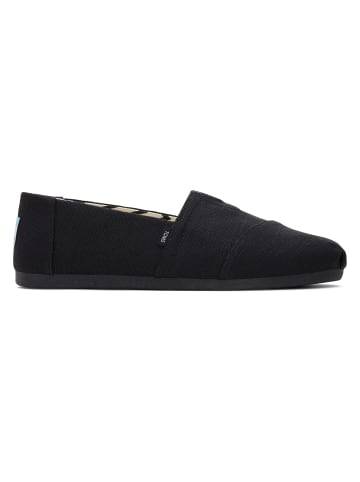TOMS Espadrilles ALPARGATA in schwarz