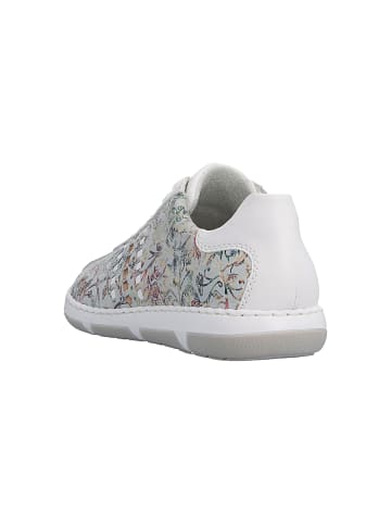 rieker Niedrige Sneakers aus Mirror-Leder Multicolor
