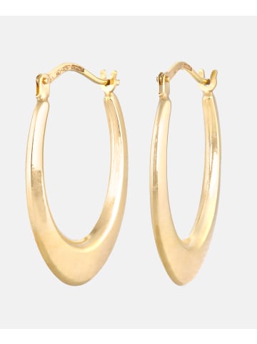 Vanlere Creolen aus 375 Gelbgold