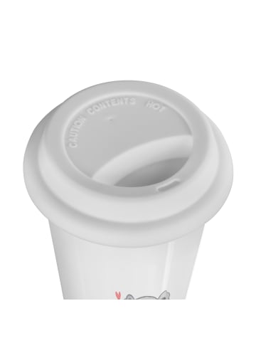 Mr. & Mrs. Panda ToGo Kaffeebecher Waage Astrologie ohne Spruch in Weiß