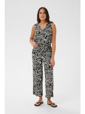 Kaffe Casual Hose KAdacia Loose fit in Black Chalk Paisley