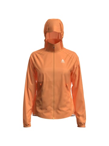 Odlo Laufjacke Zeroweight Dual Dry Water Resistant in Orange