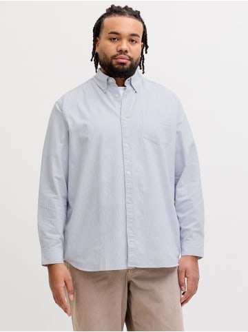 JACK & JONES PLUS Oxford Hemd in Cashmere Blue
