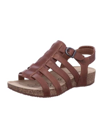 Josef Seibel Riemchen Sandalen für Damen in mittel-braun