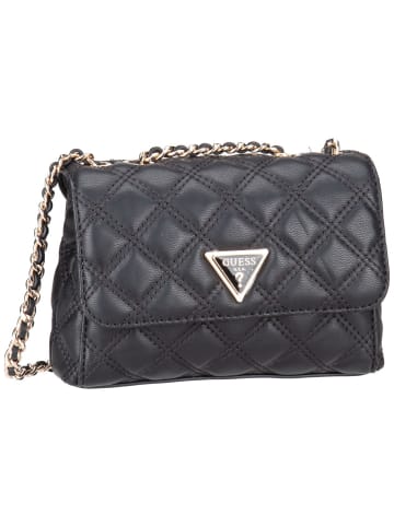 Guess Handtasche Giully II Mini 2 Comp Conv Flap in Black
