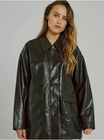 Norr Jacken Eduna in Dark Burgundy