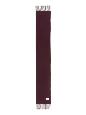 Marc O'Polo Schal mit Fransen in Black Cherry