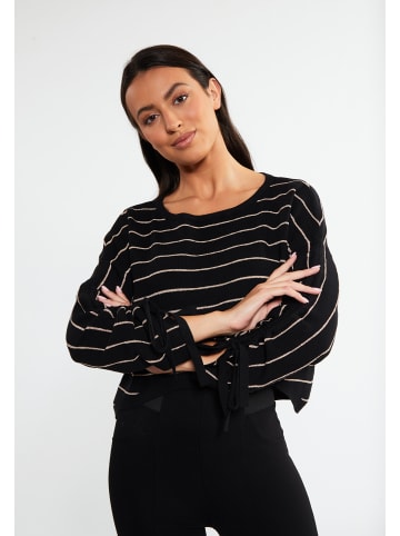 faina Damen Strickpullover in Schwarz