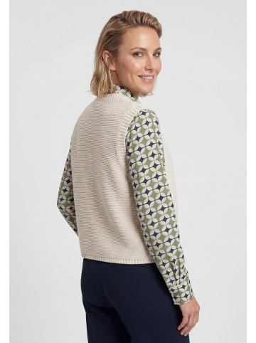 Olsen Strickweste Henny in beige - 0001