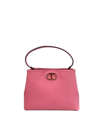 Twinset Pink PU Damen Handtasche