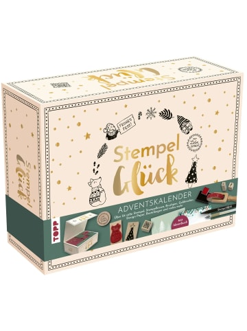 frechverlag Adventskalender Stempel-Glück. Mehr als 24 Stempel, Anleitungsbuch und...
