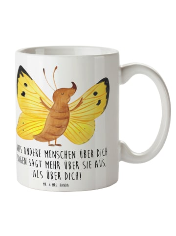 Mr. & Mrs. Panda Motivtasse Mobbing bewältigen Selbstwert mit Sp... in Weiß