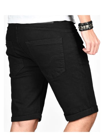INDICODE Jeansshorts B556a in Ultra black
