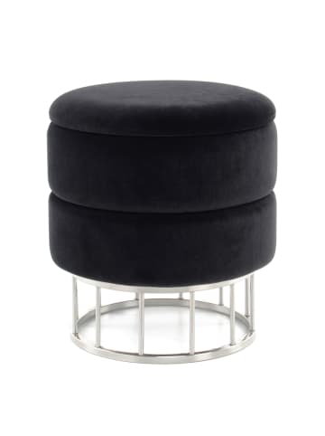Kayoom Hocker Bernette in Schwarz