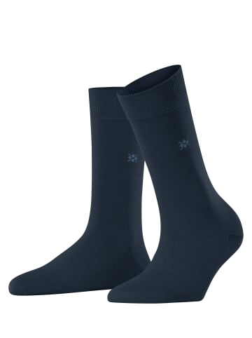 Burlington Bloomsbury Socke in Marine