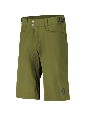SCOTT Short M TRAIL FLOW W/PAD SHORTS in Oliv