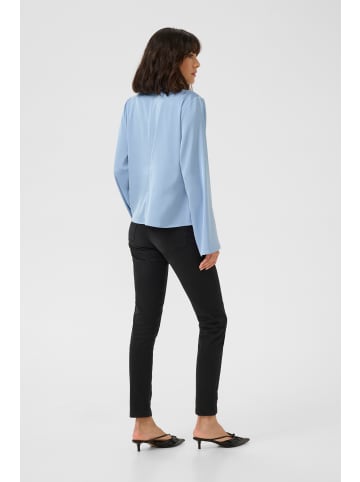 Kaffe Langarm-Bluse KAhill in Soft Chambray