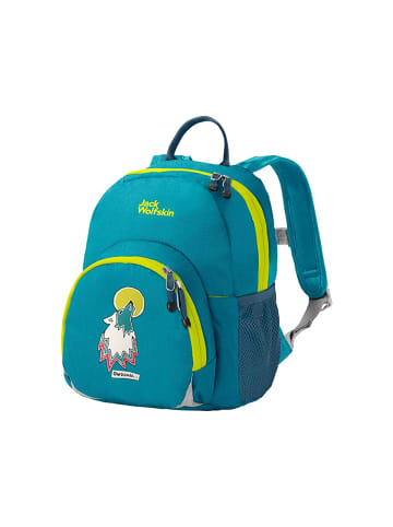 Jack Wolfskin Kinderrucksack für Erwachsene in blau in blau
