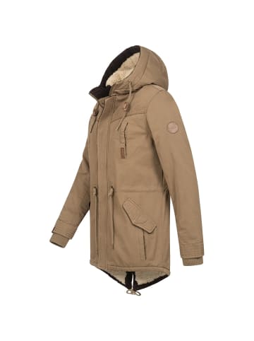 Alessandro Salvarini Winterjacke AS-280 in Camelfarben