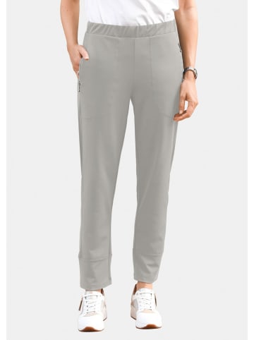GOLDNER Joggpant 7/8 Jersey-Stretch in stein