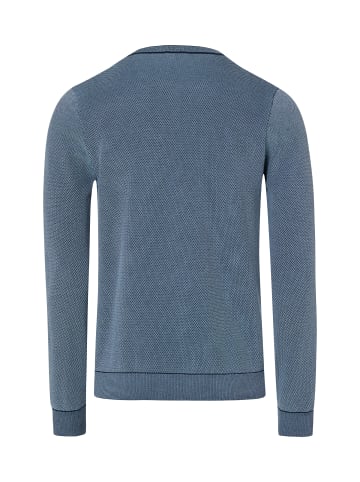 März Strickpullover in blau - 0001