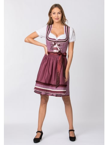 Stockerpoint Mini Dirndl "Angelica" in bordeaux