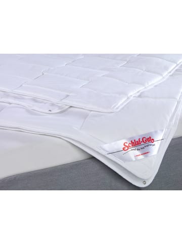 f.a.n. Frankenstolz Bettdecke Utah  Vierjahreszeiten Steppbett 155x220 cm in weiß